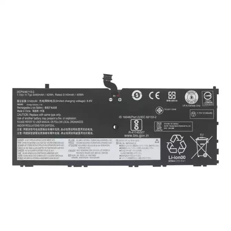 Batteria per laptop 01AV454 per Lenovo Thinkpad X1 Tablet GEN 3 L16L4P91 SB10K97599 01AV453 L16M4P91 SB10K97598