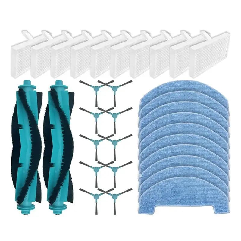 A01F-For Mamibot EXVAC700 Pioneer Robot Vacuum Cleaner Main Side Brush Mop Cloth Filter Replacement Parts Accessories