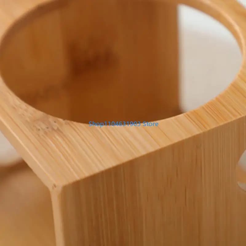 Portacandele in legno e ceramica, diffusore olio, scaldacera per aromaterapie domestiche in vari ambienti