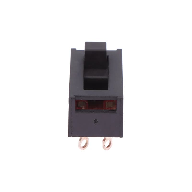 DSE-2310 lever switch with pointed pin, 8 pin, 3 positions, 8A 250V, black, for hairdryer spare parts
