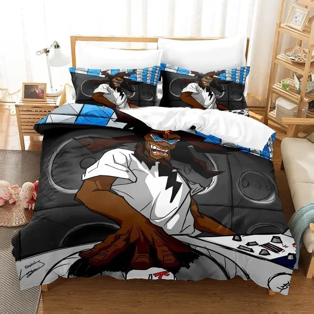 Dj Professor K Bedding Set Single Twin Full Queen King Size Bed Set Adult Kid Bedroom Duvet cover Sets Print Anime Bed Sheet Set