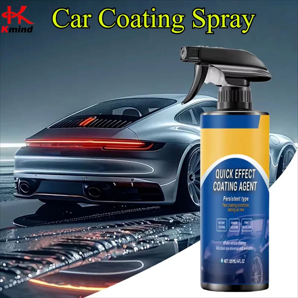 Spray Protettivo Premium per Auto: Rinnovamento, Lucidatura, Ceratura e Sigillatura della Vernice – Sigillante Lucidante Completo per la Cura dell'Auto