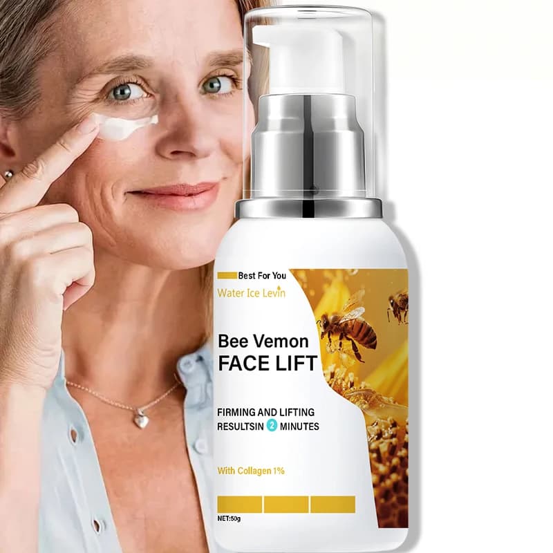 Bee Venom face cream, moisturizing, easy to absorb, durable nutrient, anti-drying, suitable for all skin types, suitable for men and women, hypoallergenic, perfect gift