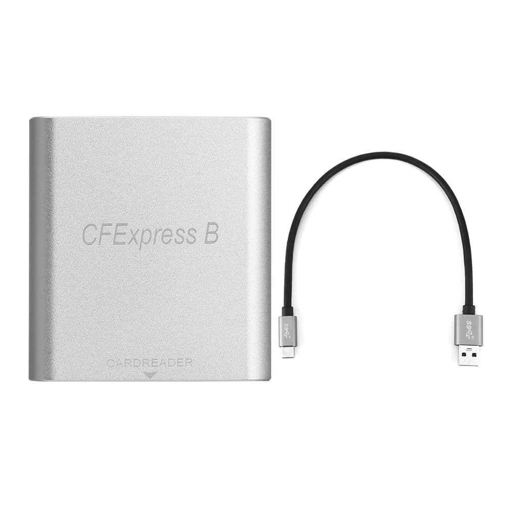 Adattatore Portatile per Schede di Memoria CF, Lettore di Schede Esterno USB 3.1 Gen 2 10Gbps per Laptop, Computer, Telefono, MacBook, iPad, Chromebook