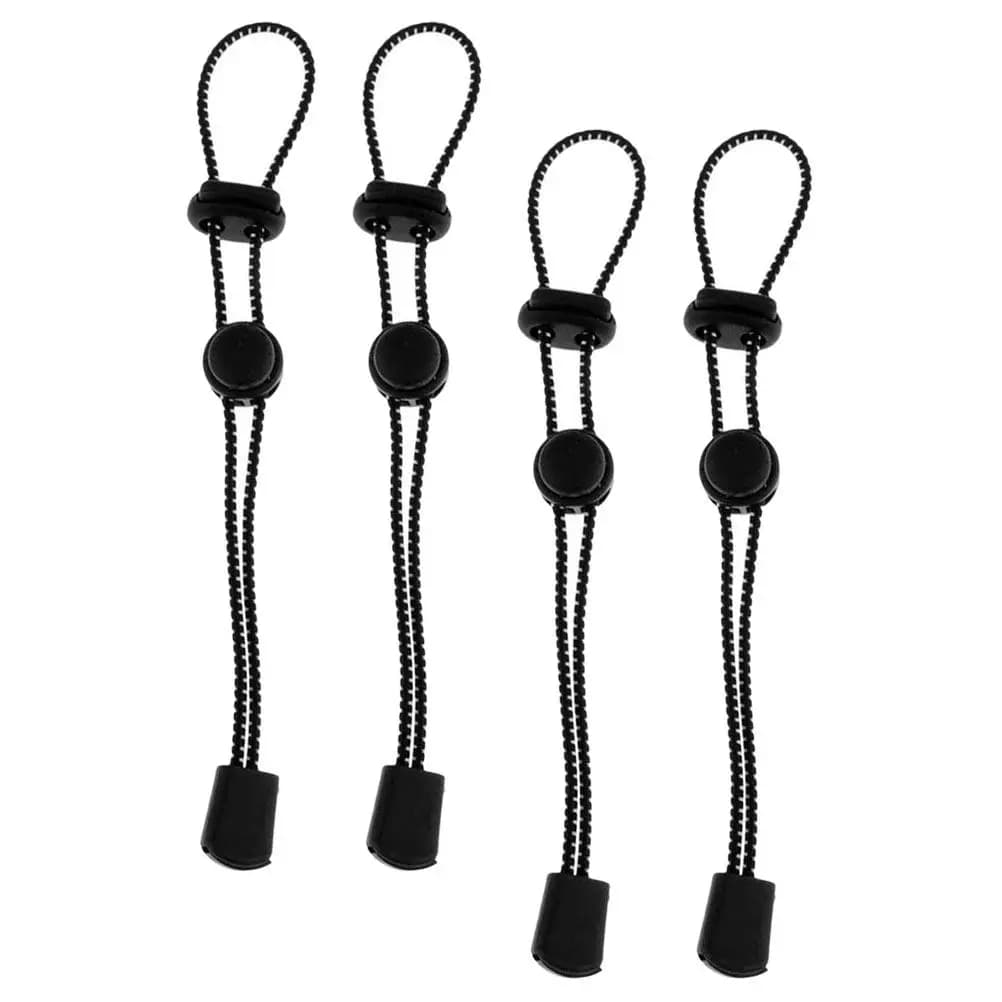 4 Pieces of Adjustable Straps for Climbing Sticks, Elastic Support for Trekking Sticks, for Hiking, Mountains, Climbing and Fishing