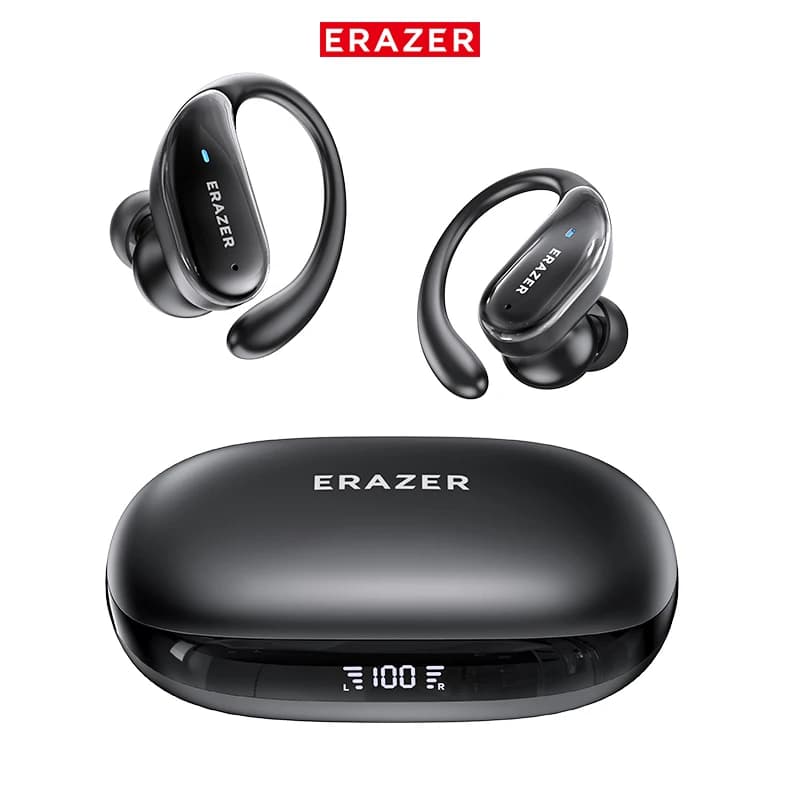 ERAZER XT80Pro 5.4 Bluetooth Earphones Wireless Earphone Sports Gaming Touch Control Earhooks HiFi Stereo Waterproof Headset