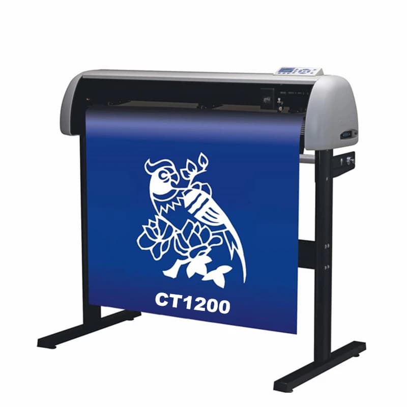Fustellatrice per plotter pubblicitario CT-630 CT-900 CT1200 con supporto Macchina da taglio per plotter in vinile digitale opzionale per strumenti cinematografici