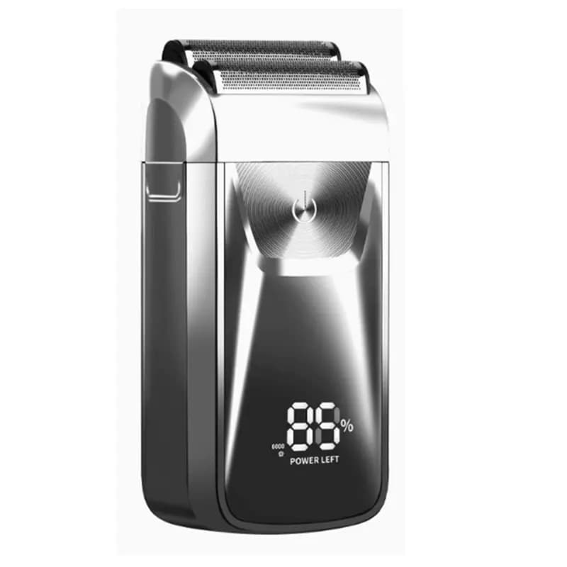 [NEW!A65Z】 For Men Electric Foil And Bald Shavers 2 In 1 Double Shaver Reciprocating Razor Blade And Popup Beard Trimmer