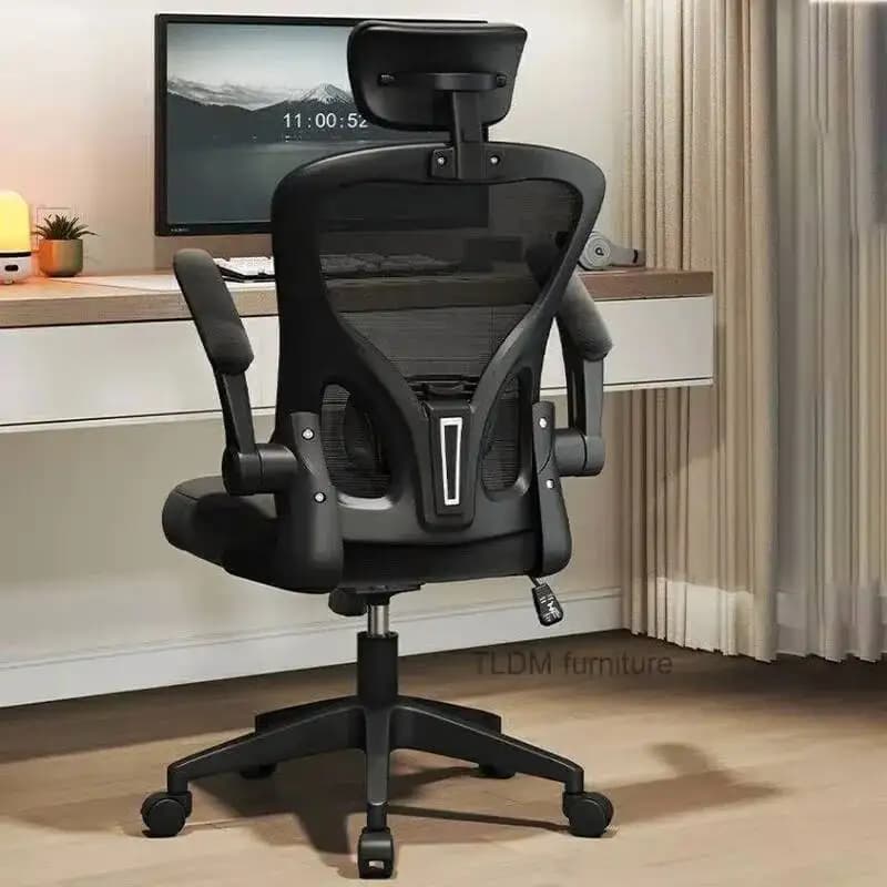 Sedie da conferenza moderne per ufficio Sedia ergonomica Sedia per computer Schienale per la casa Sedie da gioco Studio per camera da letto Poltrona con ascensore rotante