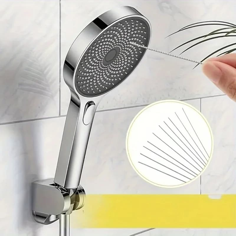 Stainless Steel Shower Brush Set, Multi-Measurement Kit for Cleaning Shower Anti-Intasation, Cleaning Tools