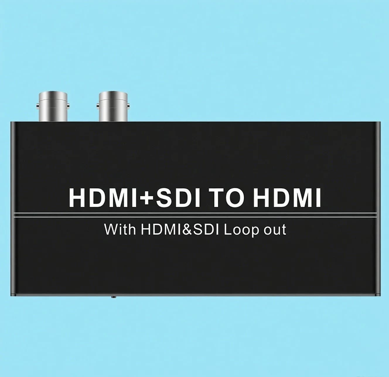 SDI Converter from HDMI to HDMI with SDI loopout and HDMI Full HD 1080P60HZ audio video loopout switcher for CCTV monitor with camera