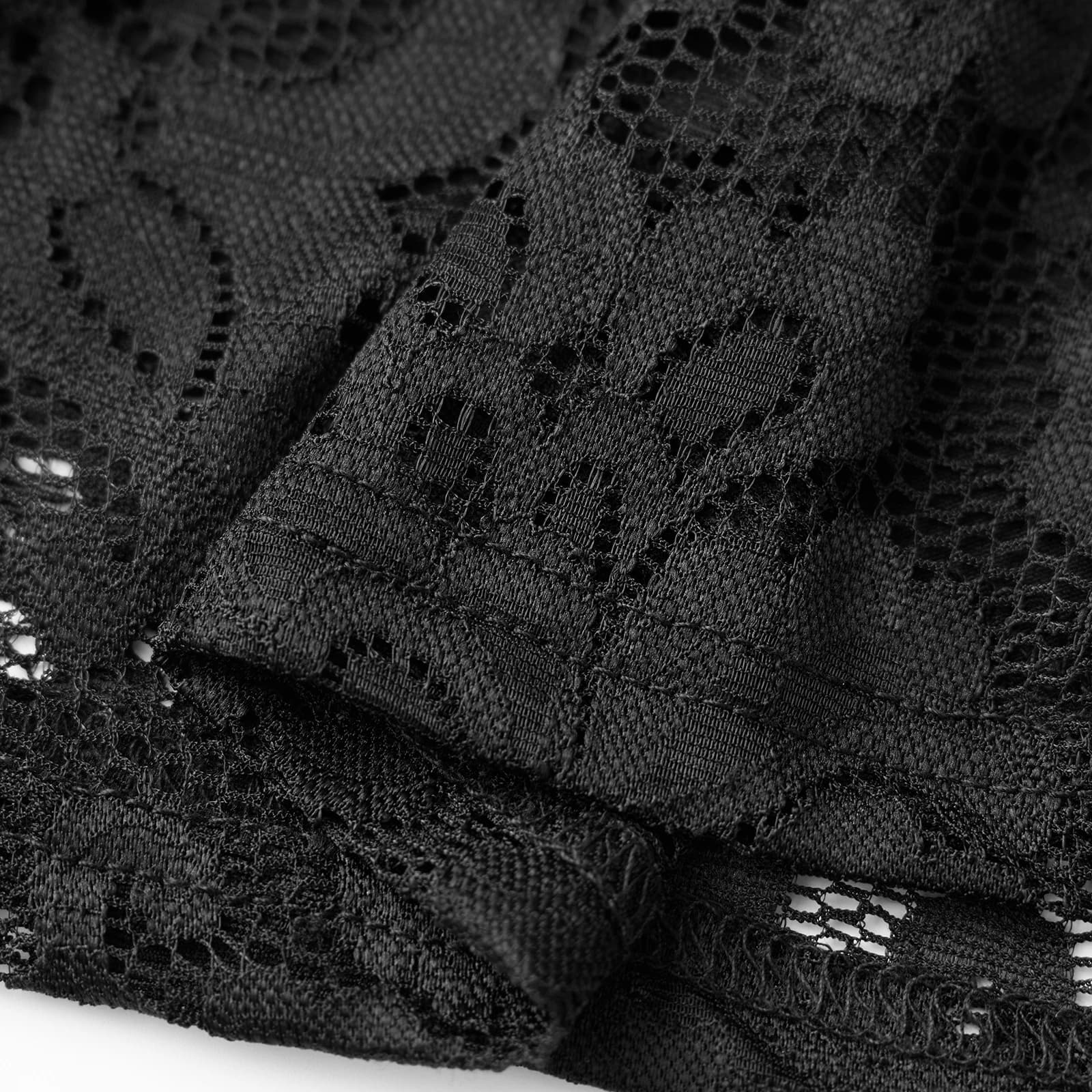Women Summer Lace Outfits Sheer Crop Long Sleeves Tops and Elastic Midi Skirt Set for Streetwear Aesthetic Clothes