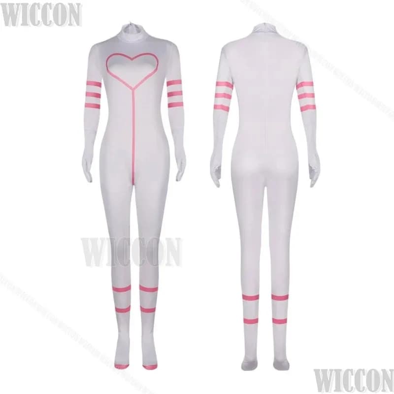 Angolo Polvere Costume Cosplay Rosa Tuta Hassbin Parrucca Prop Donna Uomo Anthony Hotel Uniforme Holloween Party Gioco di ruolo k;3,c'5.b;8'