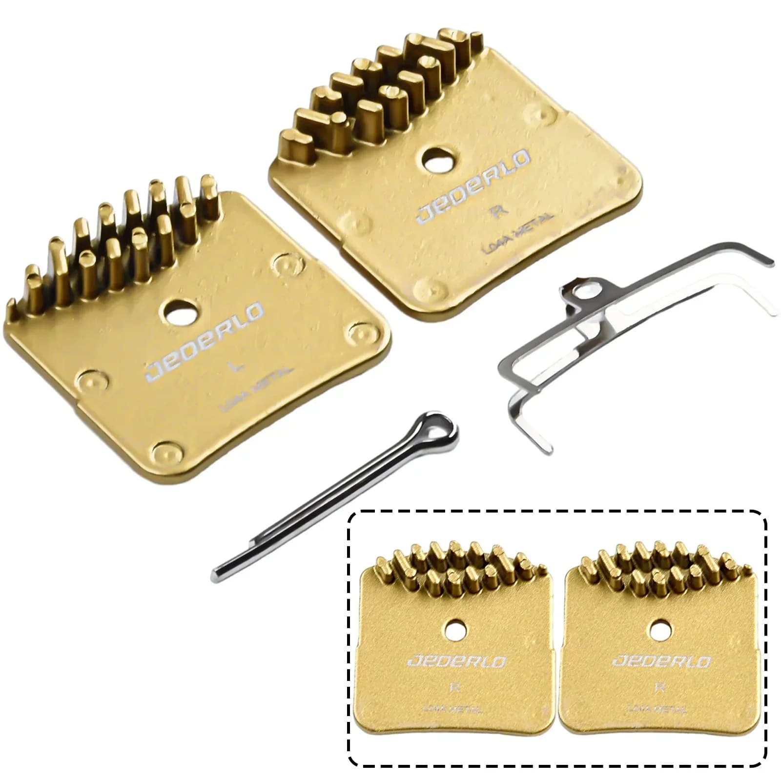 Pastiglie freno a disco in metallo per bicicletta per Shimano BR-R9170 R8070 R7070 RS505 SLX/XT M820 M640 M8020 H03A H03C Accessorio bici Vendita calda