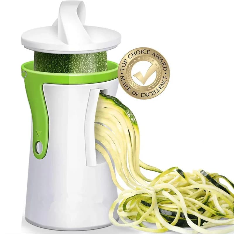Affettatrice creativa a spirale per verdure, macchina per spaghetti, trituratore a spirale per imbuto, grattugia per verdure