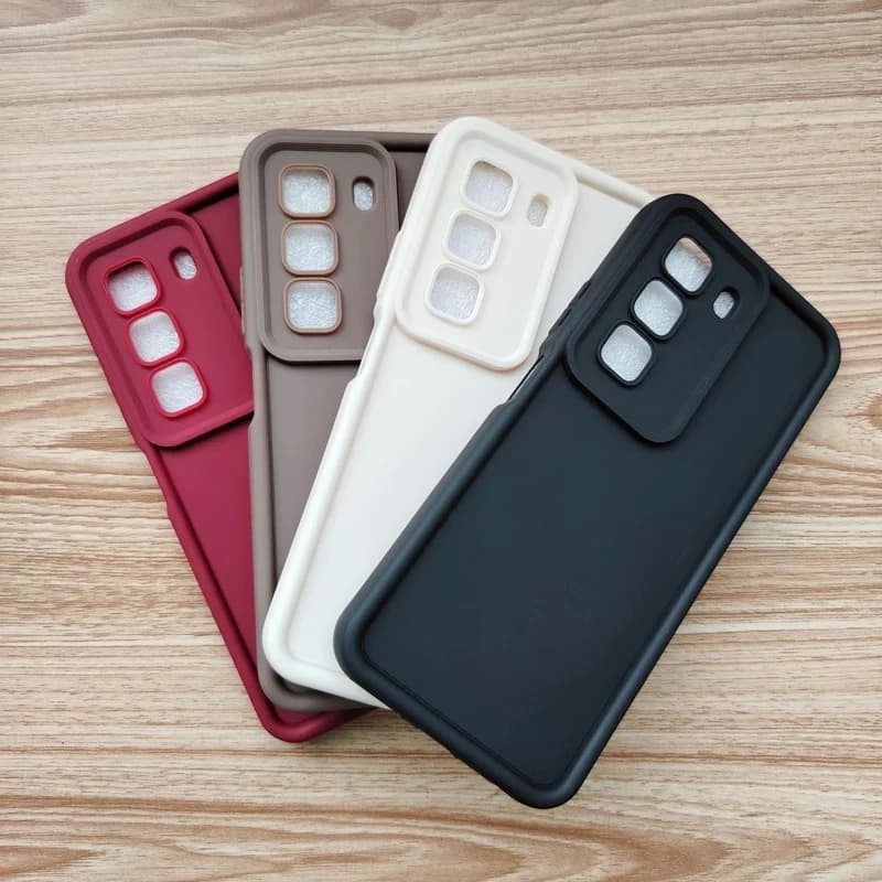 Per Infinix Hot 60i 4G Custodia Infinix Hot 60 Custodia per telefono X6728, X6728B X6726 Protezione anticaduta Caramelle di lusso Cover morbida opaca