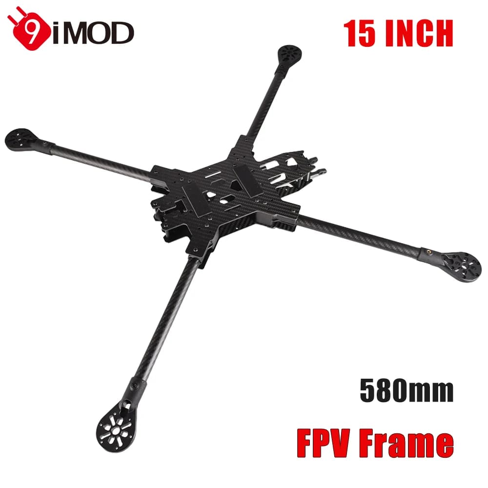 9IMOD 15 inch FPV Racing Drone Fram 580mm Carbon Fiber Quadcopter FPV Freestyle Frame with print parts for RC FPV Racing Drone