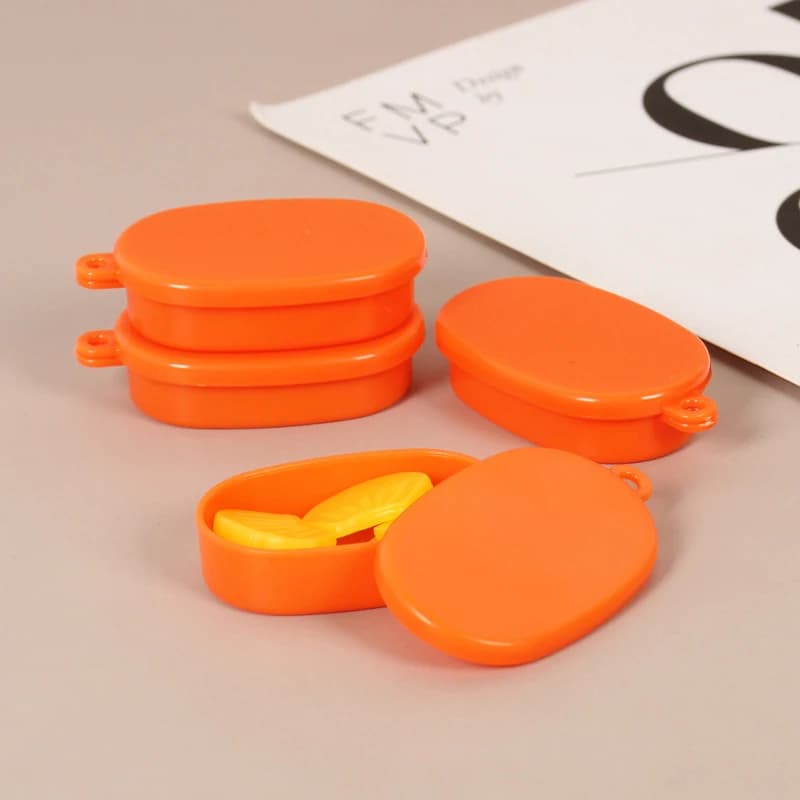 Miniatura 1/12 per Casa delle Bambole: Contenitore per Alimenti, Modello di Scatola Pranzo, Decorazione per Cucina e Tavola