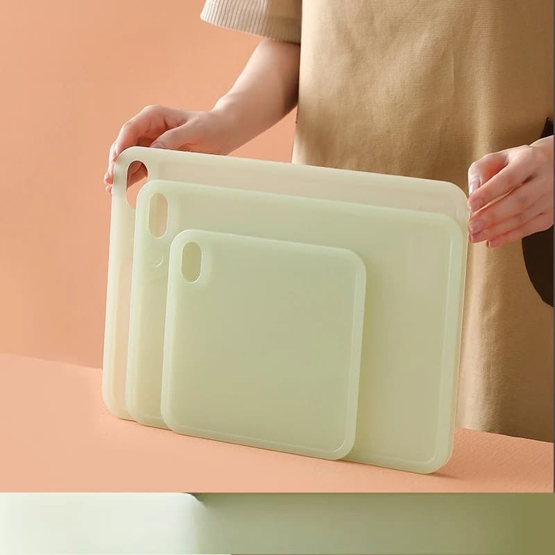 Tagliere Antibatterico Bifacciale, Tagliere da Cucina per Alimenti per Bambini, Tagliere per Frutta con Superficie Antiscivolo