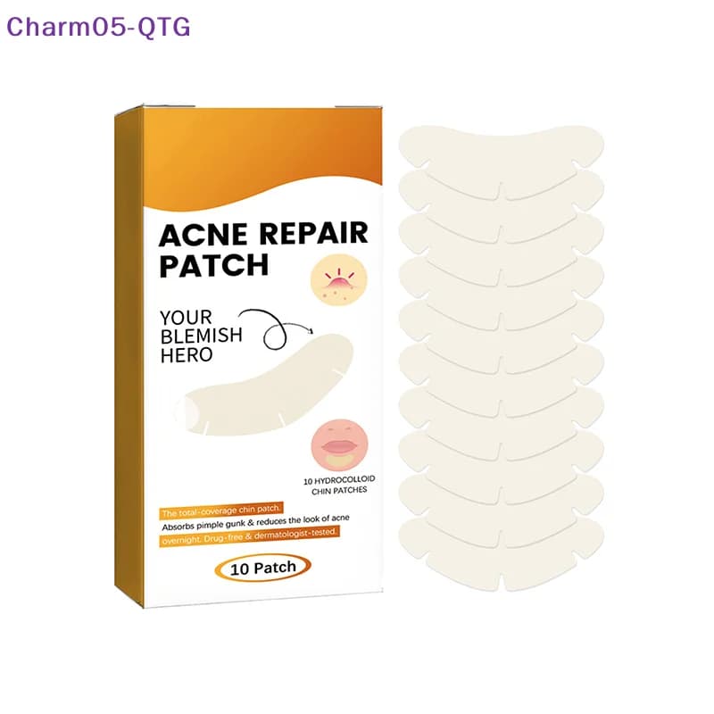 10 pcs Acne Patch Repair Macchia Brufolo Removal Tool For Face Mento Breathable Front Hydrocolloid Sticker Invisible Skin Care