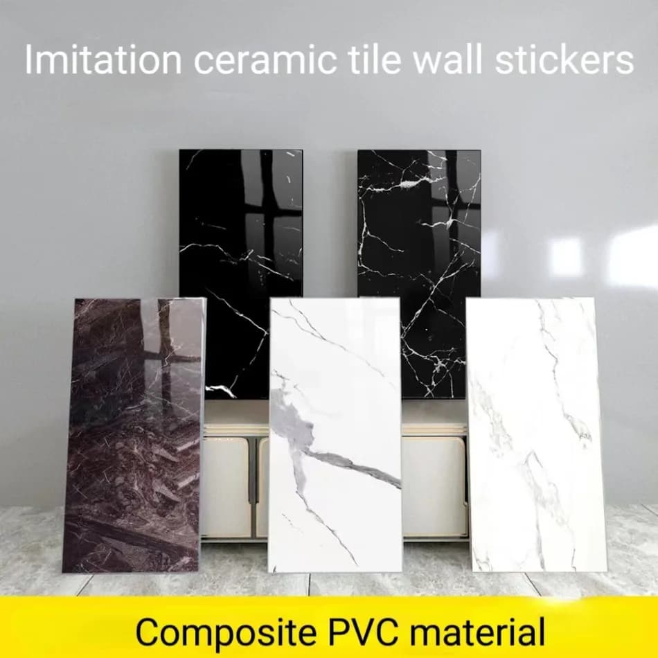 bagno soggiorno camera da letto impermeabile marbre autoadesivo imitazione tegel adesivi murali armadi da cucina adesivo resistente all'olio
