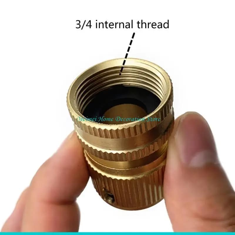 H7BF Quick Connector for Garden Pipe Quick Brass Connector Garden Pipe Fitting Water Pipe