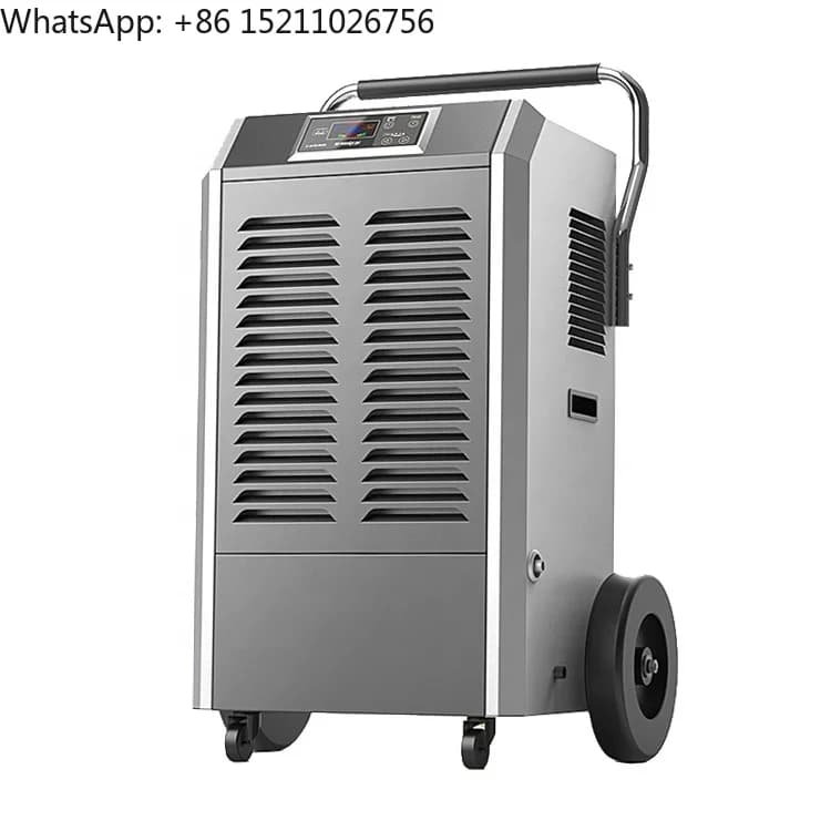 Deumidificatore d'aria industriale commerciale portatile Conloon 90L/D per garage a spinta manuale