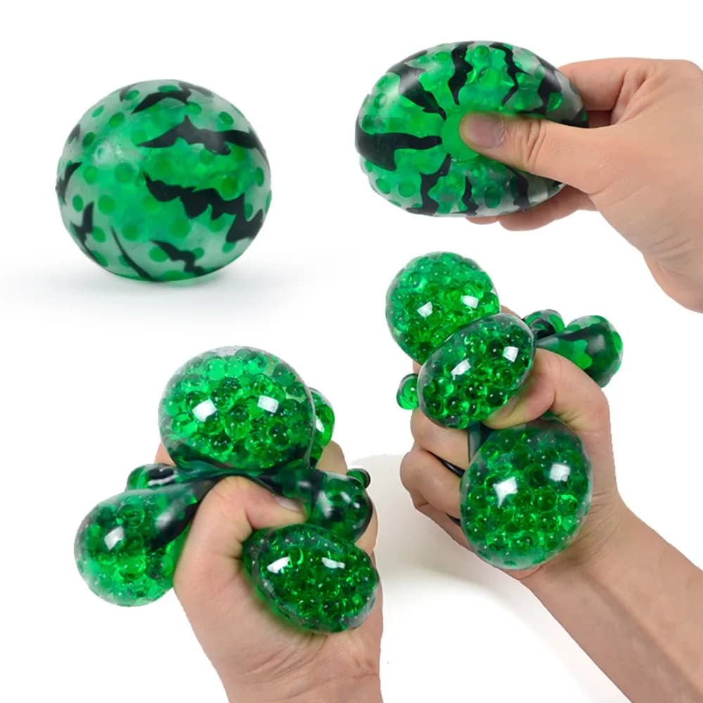 Squishy Anguria Spremere Giocattolo Palla Antistress Morbido Giocattolo Sensoriale Fidget per Bambini Adulti, TDAH Autismo Rilassarsi, Bomboniere Regali