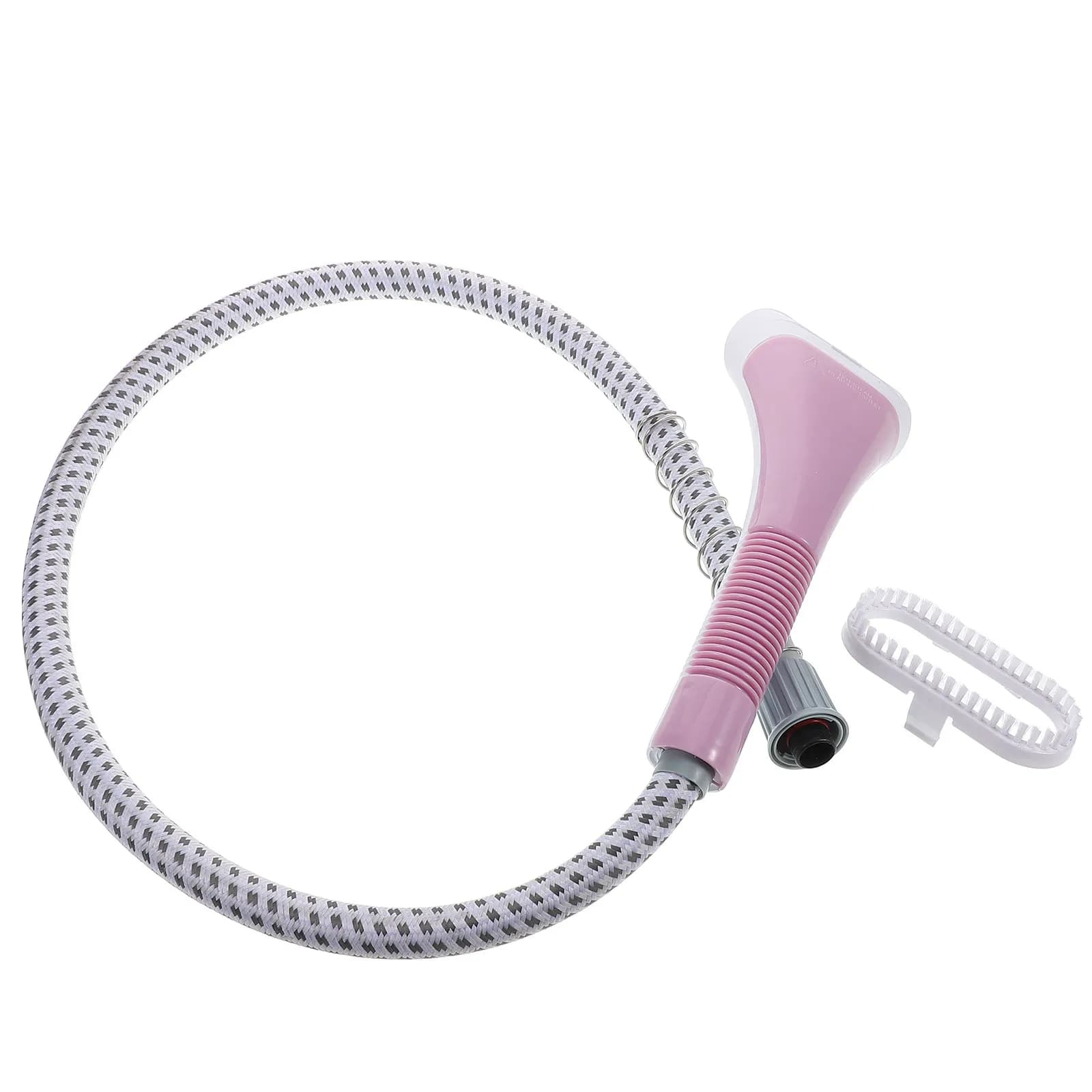 Plastica per vaporizzatore per indumenti con testa in metallo Installazione semplice Tubo flessibile di ricambio per accessori per la cottura a vapore per vestiti portatili
