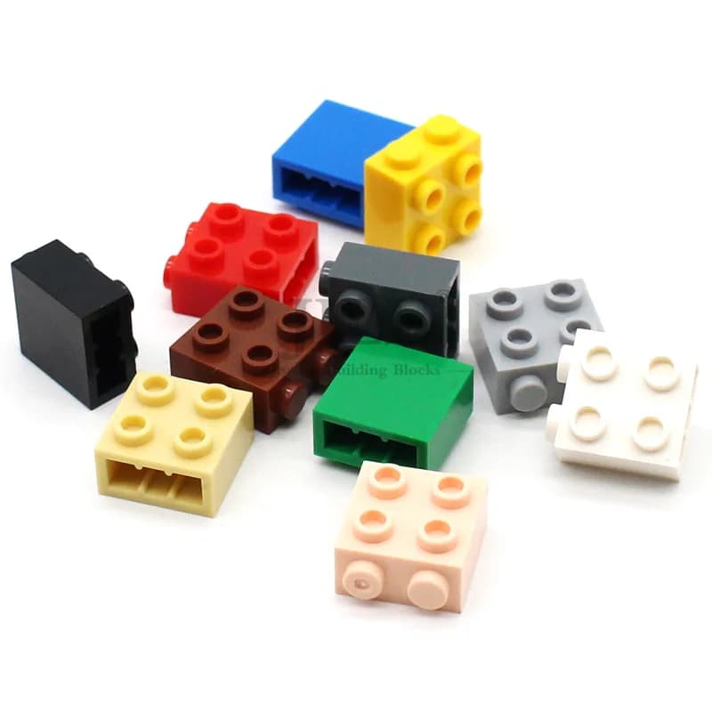 20 pz Moc Building Blocks Mattoni Modificati 1x2x1 2/3 con Borchie su 1 Lato 22885 FAI DA TE Creativo Illumina Compatibile Assembla Giocattoli