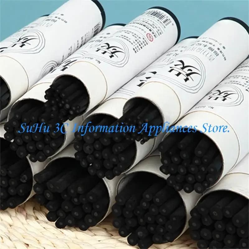 75x/Set Multifunctional Charcoal Sticks 2-9mm Charcoal Drawing Pencils Artist Charcoal Pencils for Shading Sketching