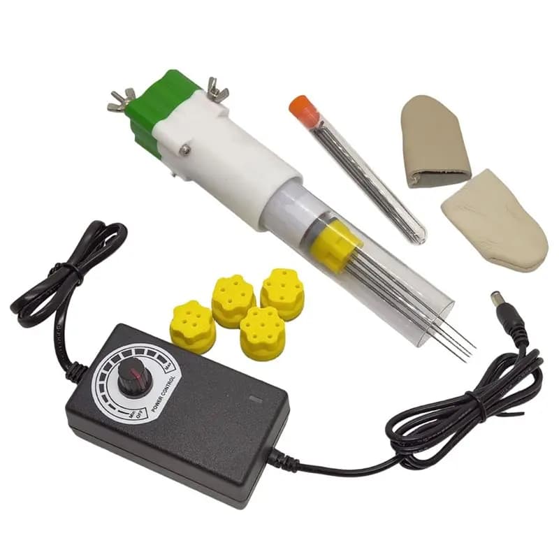 【LAST CHANCE】Wool Felting Needle Tools, Punch Style Electric Tool, Felting Needle, Craft Wool Felt DIY Stich
