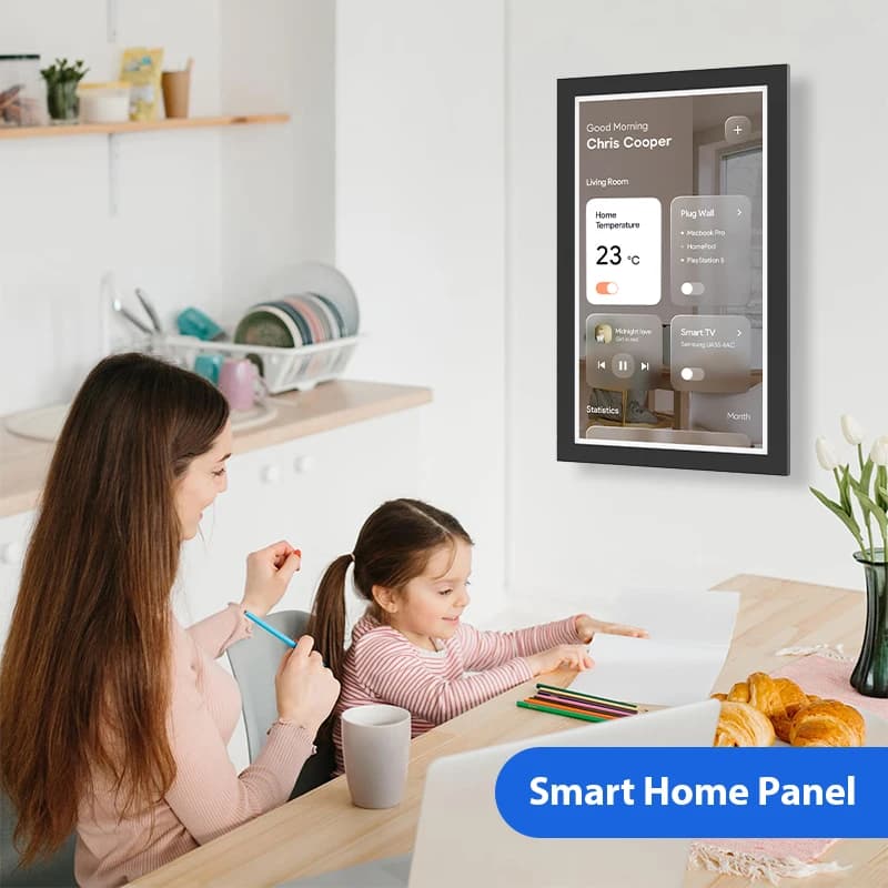 Nuovi arrivi Tablet portatile Smart Digital Mount Display interattivo Touch Tablet Android Cornice per foto digitali