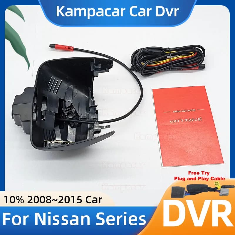 New 1K 2K 4K Plug and Play NS01 Car Dvr Dash Cam DashCam For Nissan Qashqai (Uses Mercedes SMART-Class Interiors) 2008-2015