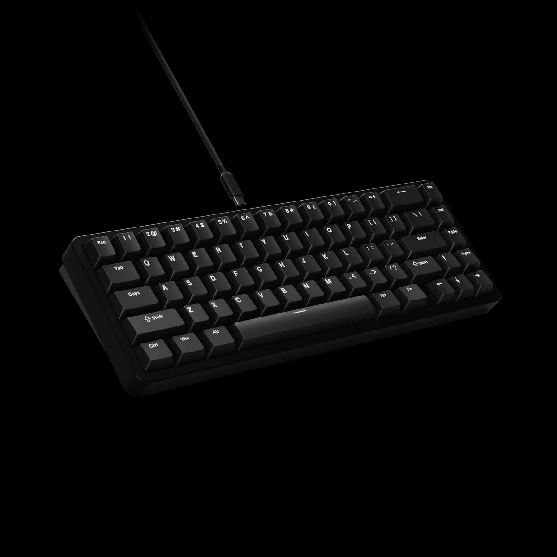 Chilkey ND65 Keyboard 65% Layout Aluminum Mechanical Keyboard Hot Swappable Custom Keyboard Wired / Wireless Gaming Keyboard