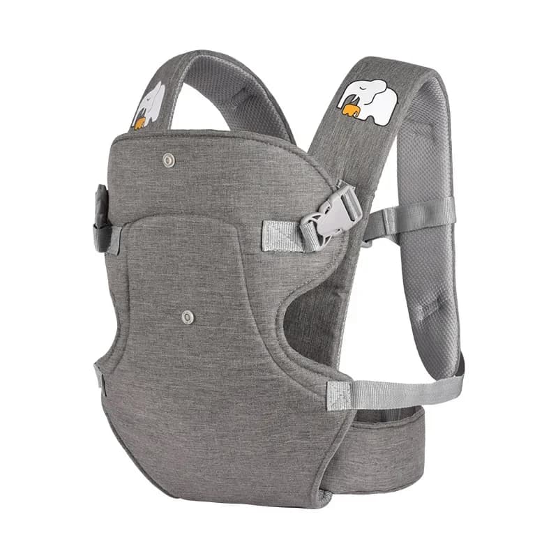 Tracolla per bambino Tracolla portatile per bambini Zaino Spalla addensata Felpa con cappuccio ergonomica Tracolla per bambino in canguro