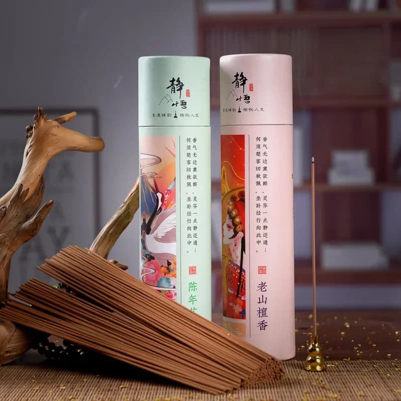 400 pz Legno di Sandalo Per Uso Domestico Legno Di Agar Assenzio Incenso per Buddha Incenso Meditazione Aromaterapia Forniture Bastoni di Incenso