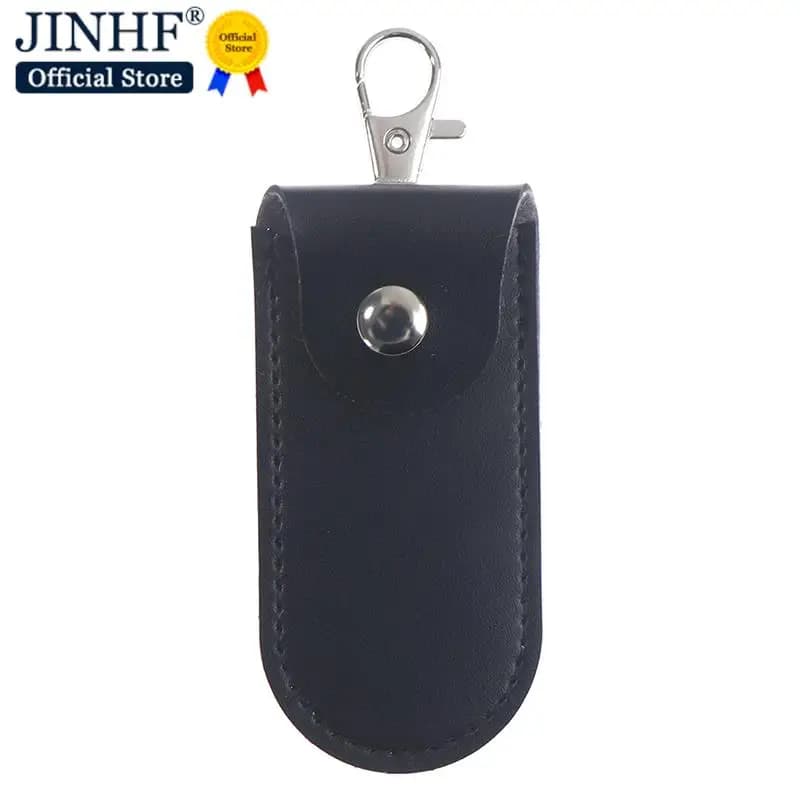 Custodia protettiva in pelle da 1 pezzo con portachiavi per memory stick USB Flash Drive