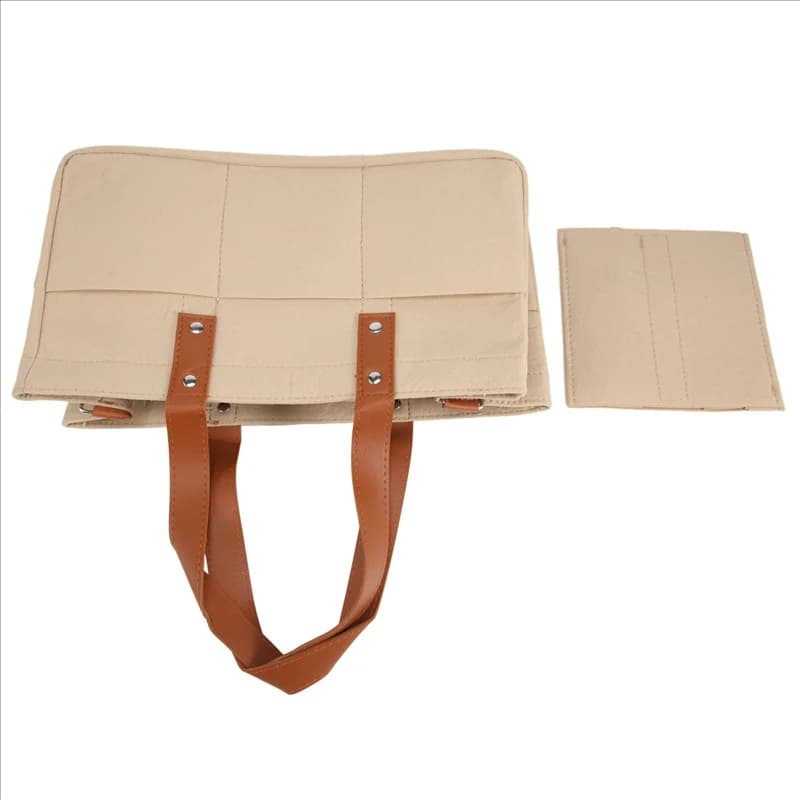 ABLN-6X Portaoggetti in feltro per bambini Cestino per organizer per asilo nido Borsa per pannolini per neonati con manico Caddy Fasciatoio per pannolini Portaoggetti per bambini A