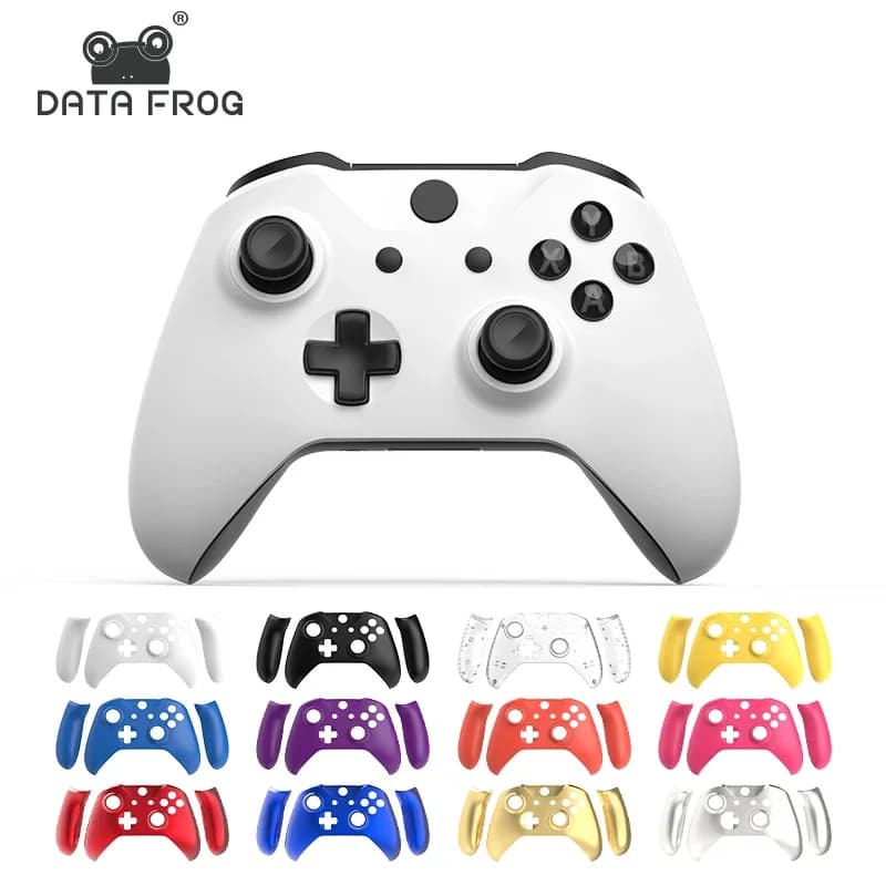 DATA FROG Kit di Modifica Personalizzato con Impugnature - Accessori di Ricambio per Controller Xbox One S