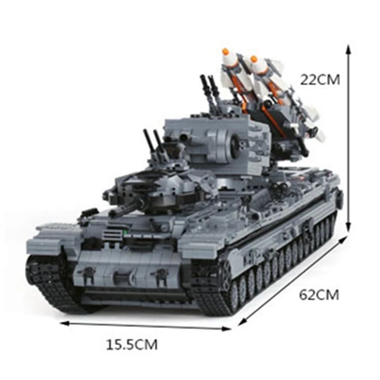 XingBao 06006 3663 Pz Creativo MOC Serie Militare il KV-2 Carro Armato Set Bambini Educativi Building Blocks Mattoni Giocattoli Modello Gif