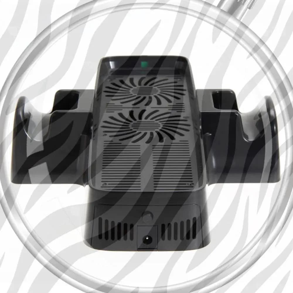 Supporto per ventola di raffreddamento con doppio supporto dock e accessori per ventola di raffreddamento per controller di gioco XBOX 360