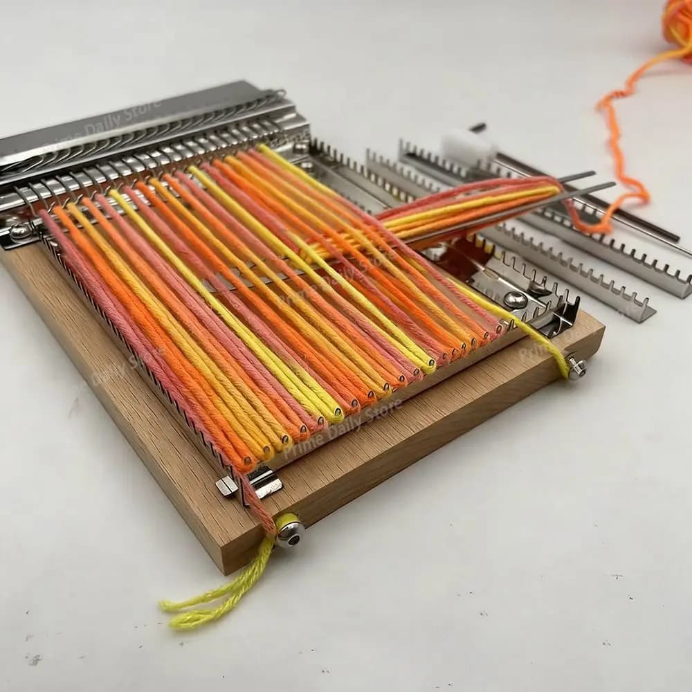 New Quick‑Weave Handcraft Loom Set, DIY Hand‑making Textile Gadget for Yarn Craft Projects