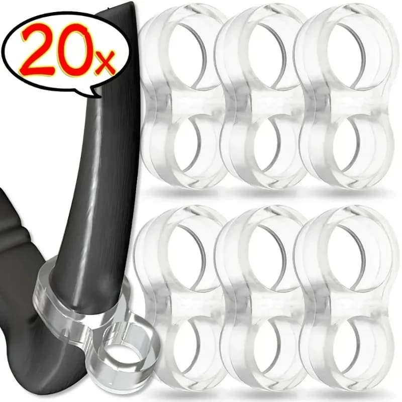 Handles Door Stopper Silicone Gel Door Stop Transparent Wall Protection Door Knob Bumper Furniture Protector Pad Handle Buffer