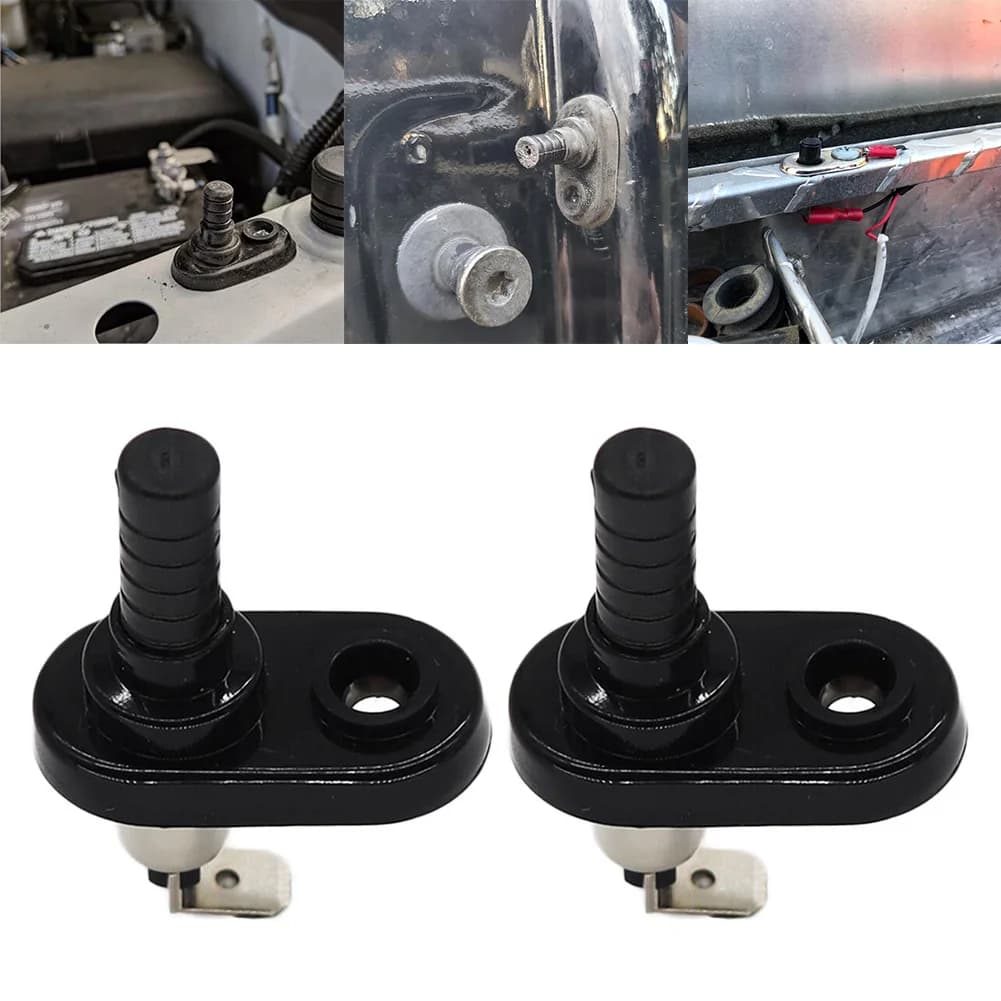 2 pezzi interruttore porta auto 20A 12V taglia luce interruttore porta cofano interruttore perno per allarme auto cofano bagagliaio vano portaoggetti ricambi auto universali