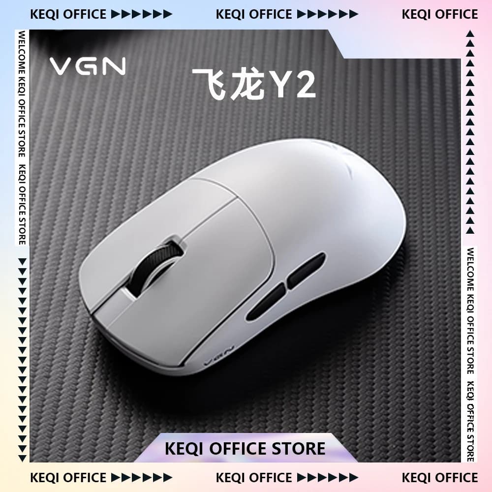 Mouse VGN Flying Dragon Y2 Mouse ergonomico ultraleggero da gioco senza fili Bluetooth Regali accessori per PC e-sport personalizzati