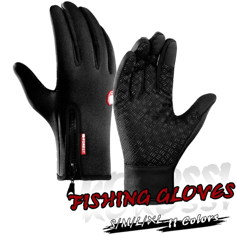Fishing accessories A pair of non-slip fishing gloves for fitness carpa leather breathable neoprene PU universal for all seasons