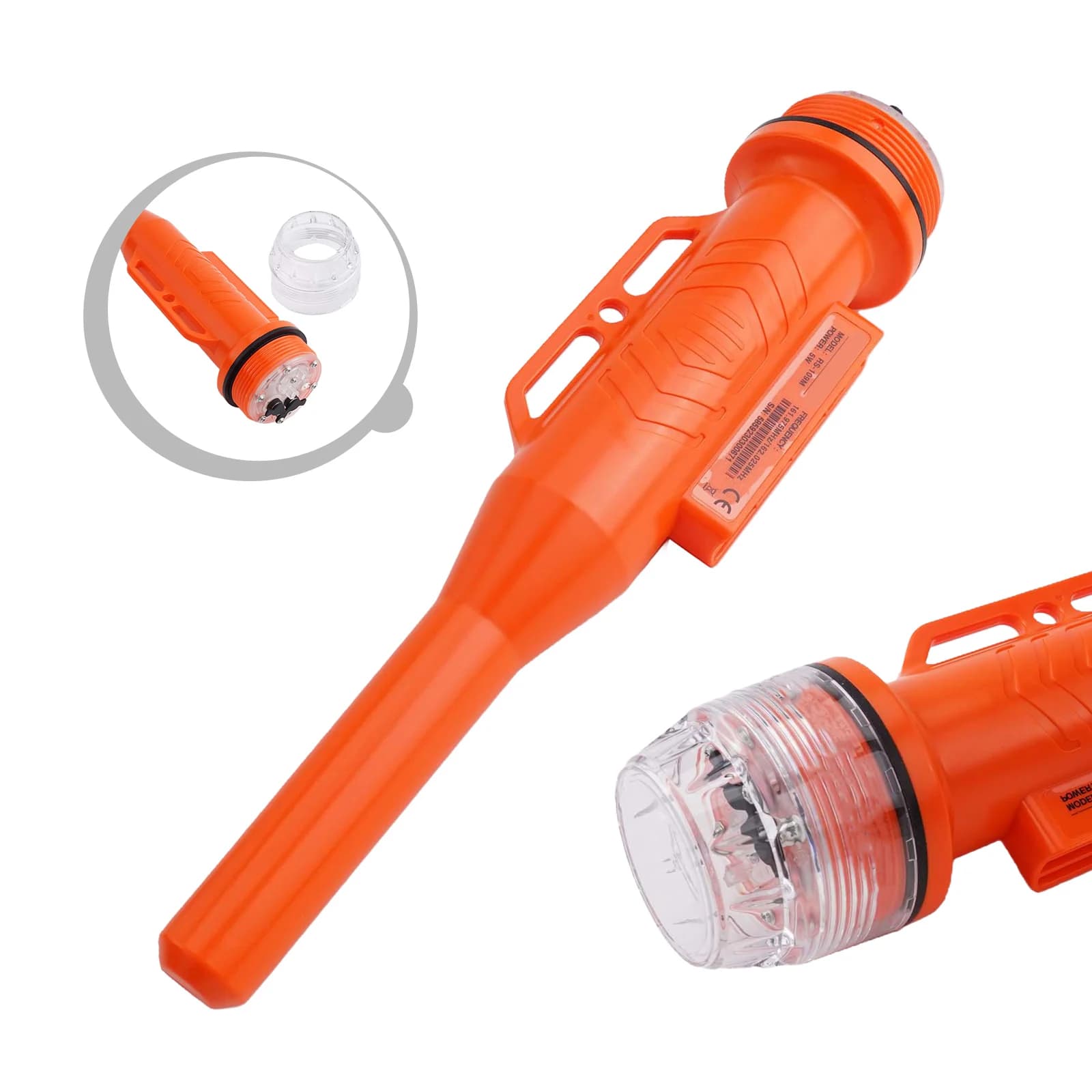 Net Locator Orange Marine Transponder With Positioning For Boat Fishing Long Range Communication Equipment Realtime Data Tool