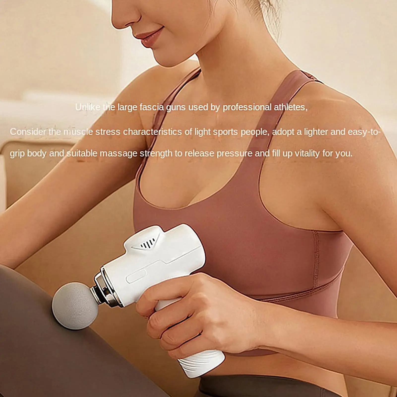 Body Massager Cordless Portable Adjustable Long Battery Relief Body Relief Massage Machine For Neck Shoulder Leg Hand Foot