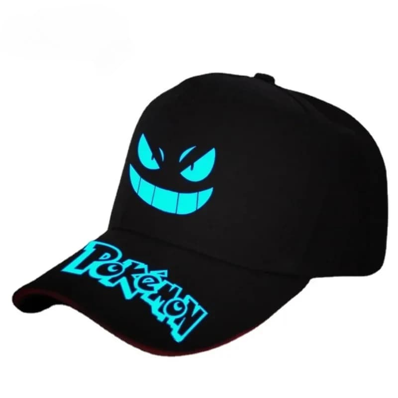 Pikachu Anime Cosplay Unisex Caps Men Women Luminous Baseball Cap Kawaii Hippop Cosplay Hats Cap Sun Protection Casual